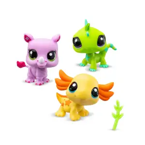 Игровой набор LITTLEST PET SHOP – НАСТРОЕНИЕ ДИКОЙ ПРИРОДЫ (3 фигурки, аксесс.) (00557)