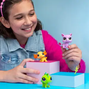 Игровой набор LITTLEST PET SHOP – НАСТРОЕНИЕ ДИКОЙ ПРИРОДЫ (3 фигурки, аксесс.) (00557)