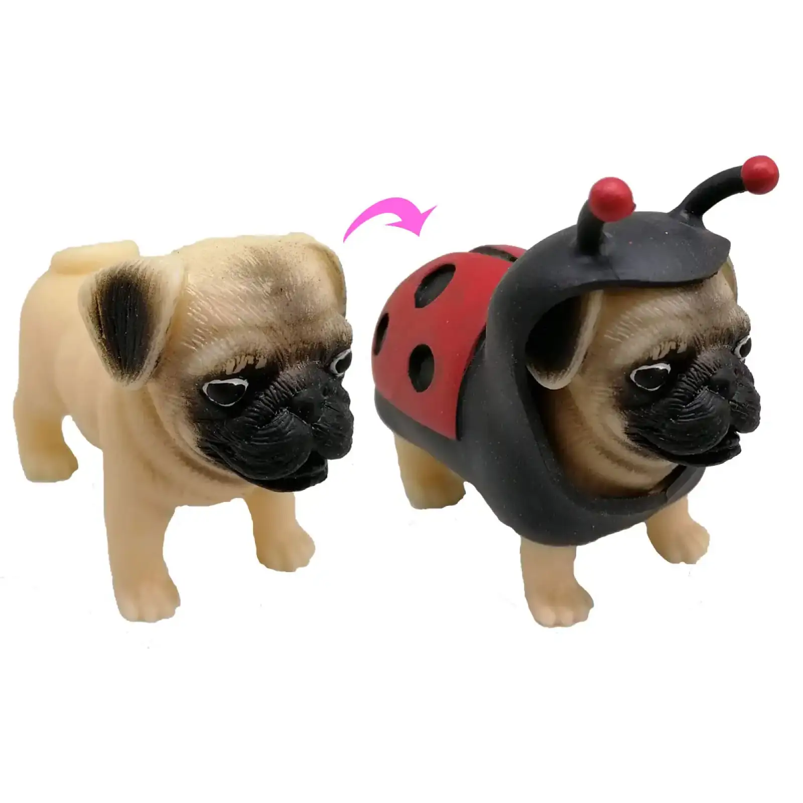 Стретч-іграшка у вигляді тварини DRESS YOUR PUPPY S1 - ЦУЦЕНЯТКО В КОСТЮМЧИКУ (в асорт., в дисплеї) (0222)