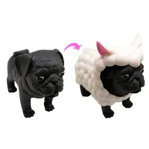 Стретч-іграшка у вигляді тварини DRESS YOUR PUPPY S1 - ЦУЦЕНЯТКО В КОСТЮМЧИКУ (в асорт., в дисплеї) (0222)