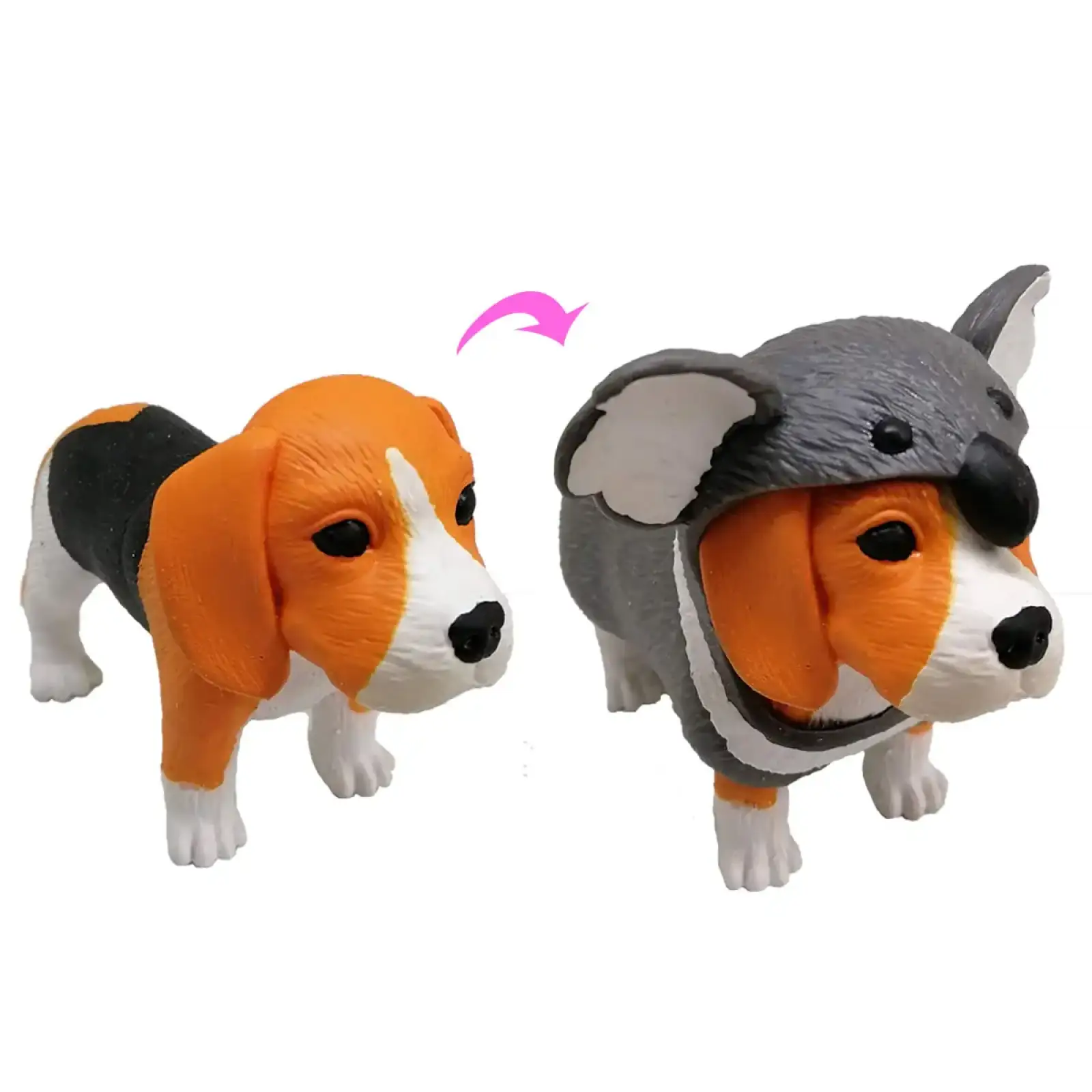 Стретч-іграшка у вигляді тварини DRESS YOUR PUPPY S1 - ЦУЦЕНЯТКО В КОСТЮМЧИКУ (в асорт., в дисплеї) (0222)