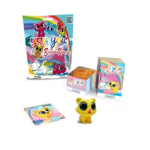 Коллекционная фигурка-сюрприз YOU YOU - РАДУЖНЫЕ КОТЯТА (в диспл.) #sbabam (58/CN-2020)