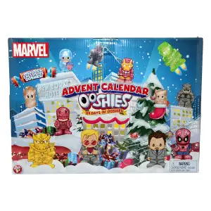 Набір ігрових фігурок OOSHIES – АДВЕНТ-КАЛЕНДАР МАРВЕЛ (24 фігурки) (23296)