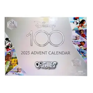Набір ігрових фігурок OOSHIES – АДВЕНТ-КАЛЕНДАР ДІСНЕЙ 100 (24 фігурки) (23975)