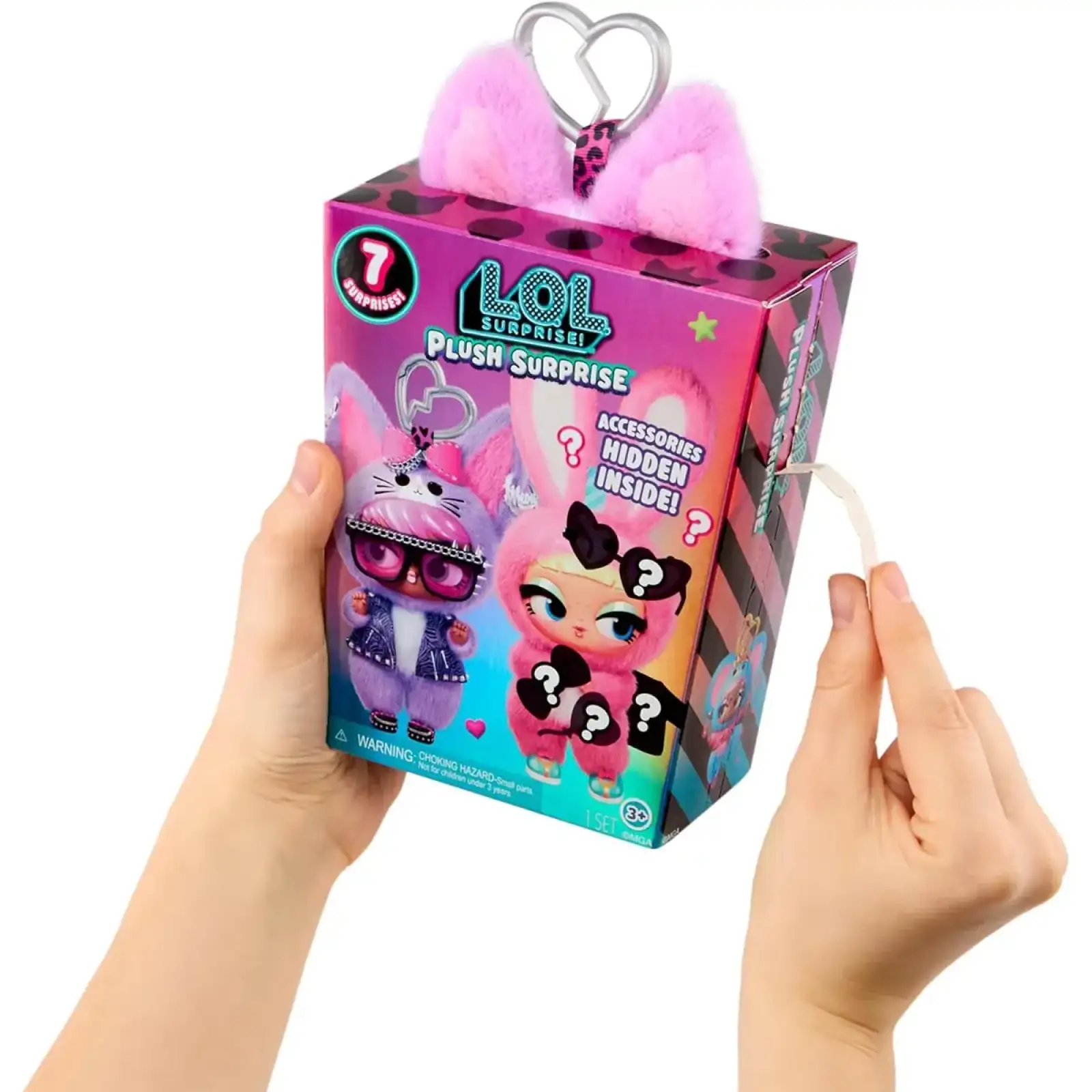 Мягкая игрушка‑сюрприз на подвесе L.O.L. SURPRISE! – ПУШИСТЫЙ МАСКАРАД (249498)