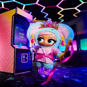Мягкая игрушка‑сюрприз на подвесе L.O.L. SURPRISE! – ПУШИСТЫЙ МАСКАРАД. МИШКА РИНА (249498-4)