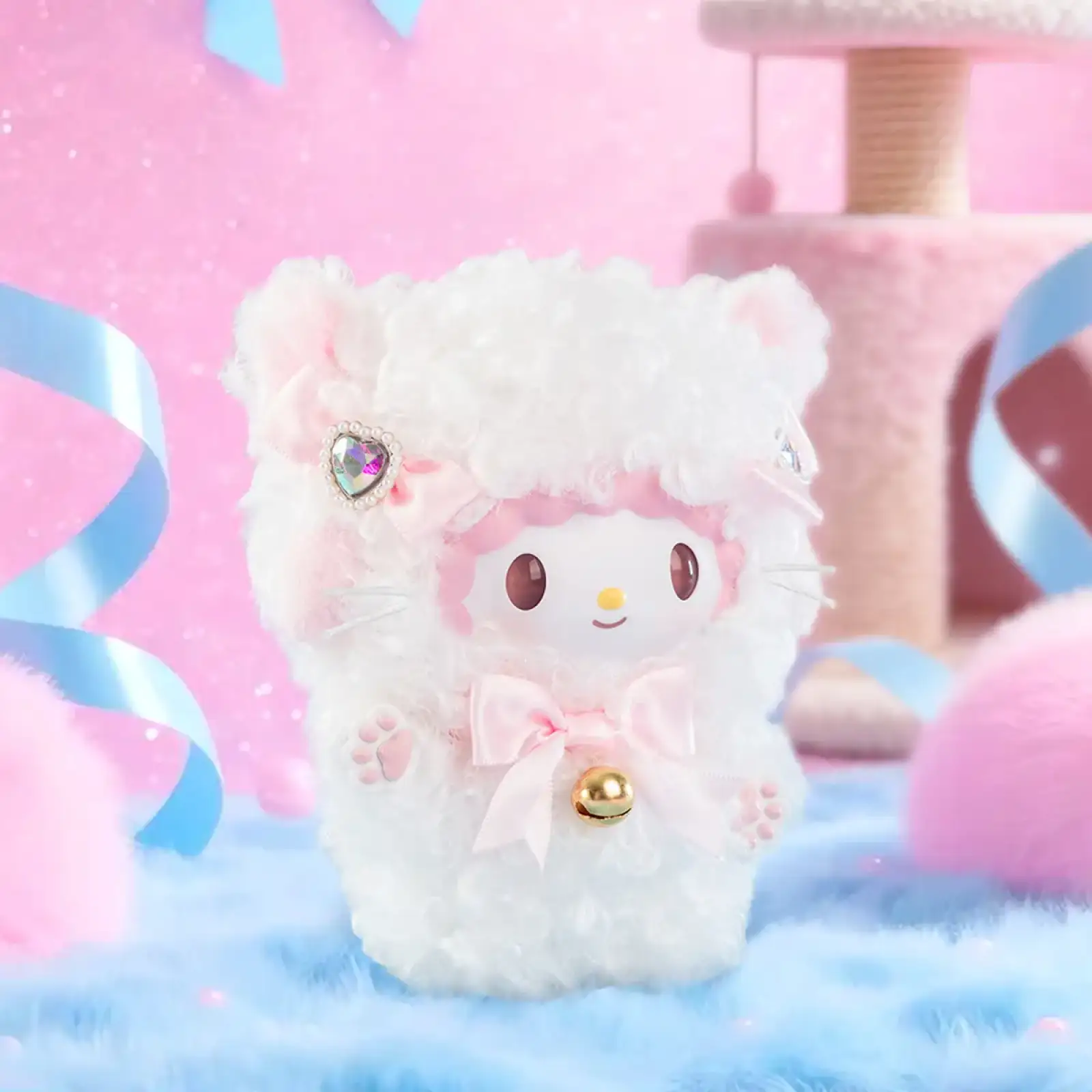 М’яка іграшка-сюрприз на кліпсі POP TOP SANRIO – МРІЯ З БАНТИКОМ (25MR-015)
