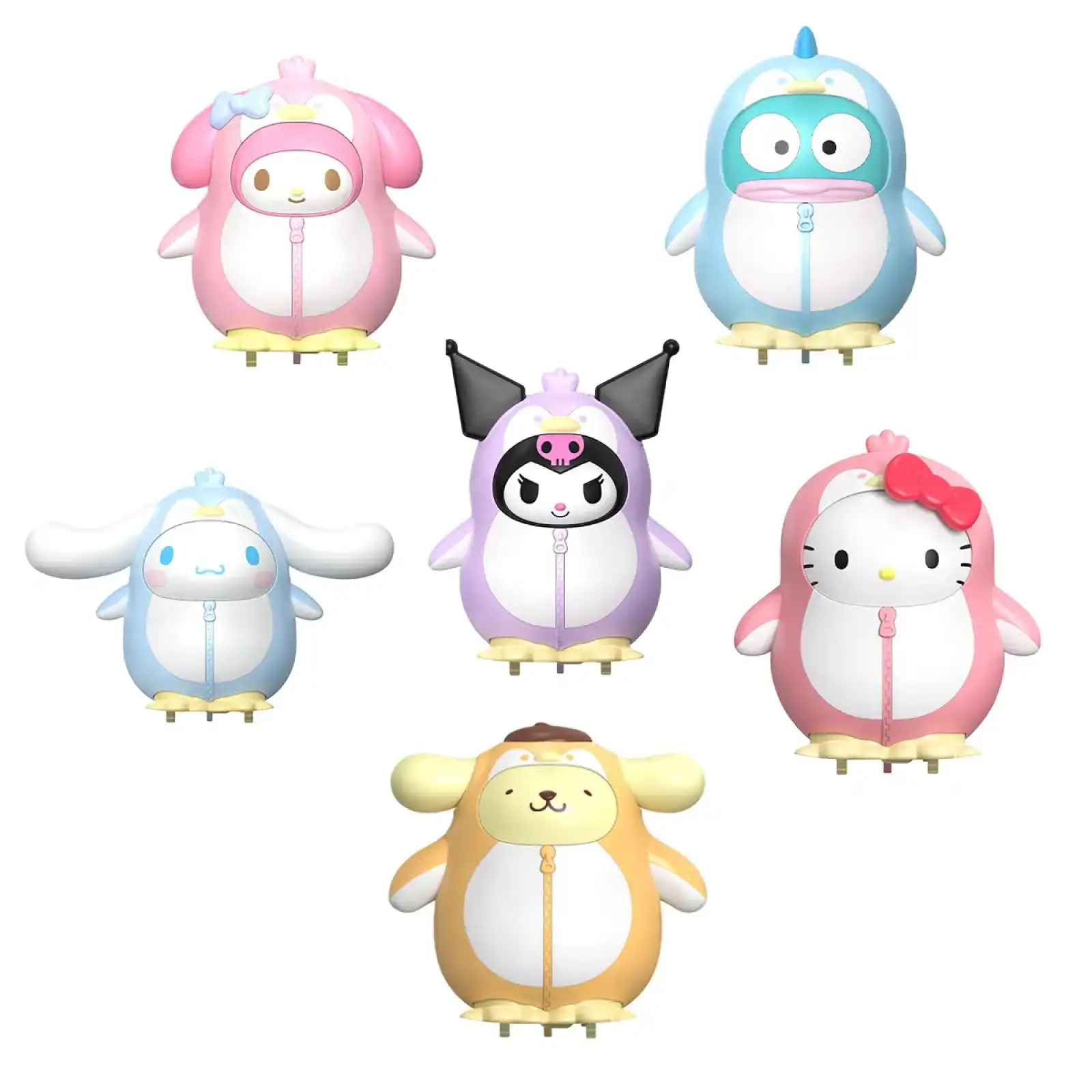 Механічна іграшка-сюрприз POP TOP SANRIO – БАЛ ПІНГВІНІВ (в ас.) (25WDL-001)