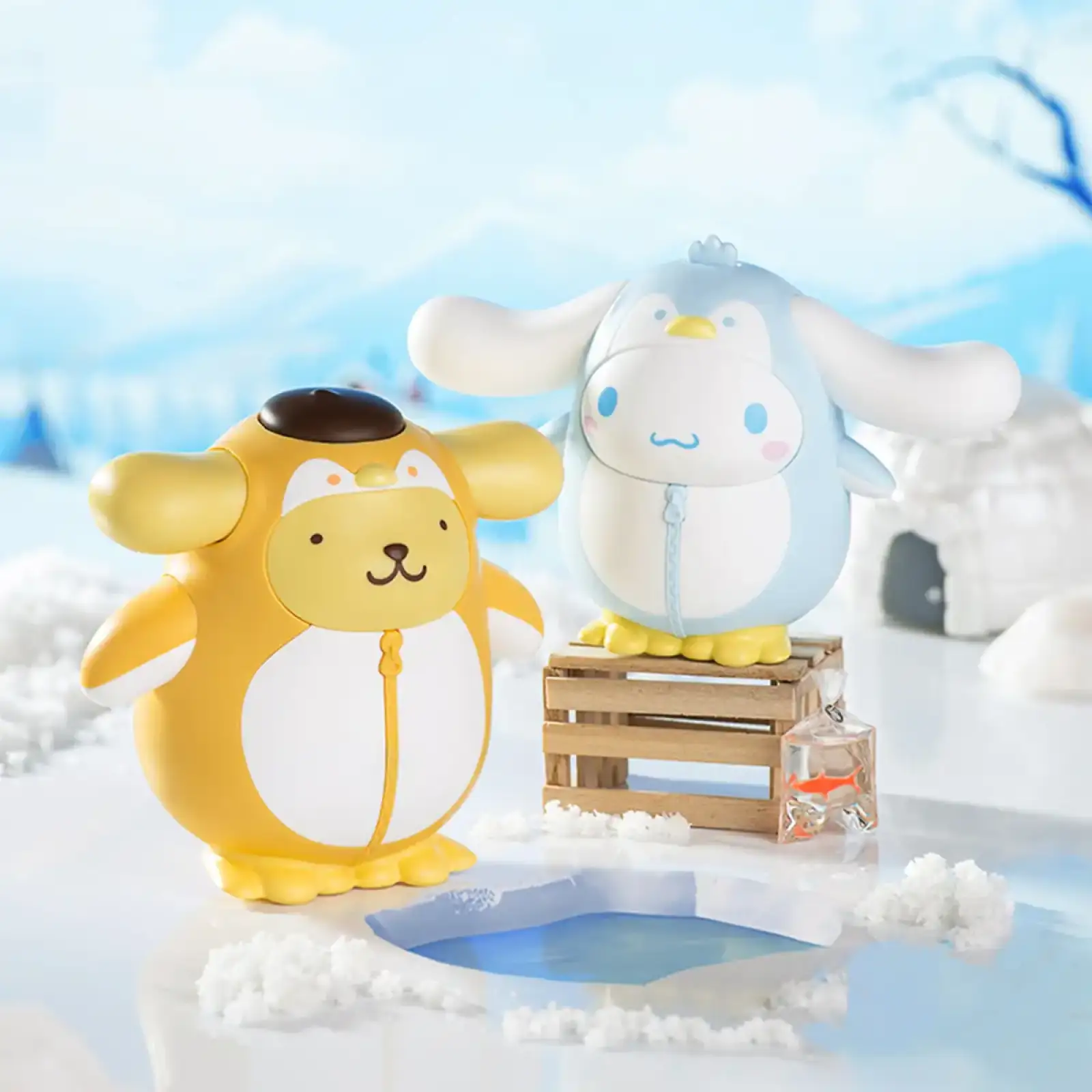 Механічна іграшка-сюрприз POP TOP SANRIO – БАЛ ПІНГВІНІВ (в ас.) (25WDL-001)