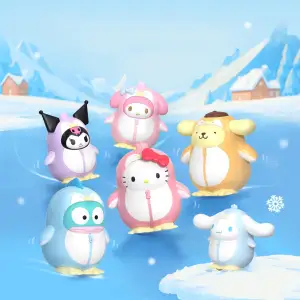 Механічна іграшка-сюрприз POP TOP SANRIO – БАЛ ПІНГВІНІВ (в ас.) (25WDL-001)
