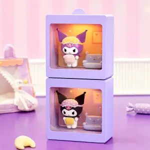 Фигурка-сюрприз POP TOP KUROMI – ПРАЗДНИЧНОЕ НАСТРОЕНИЕ (свет, в асс.) (25WH-001)