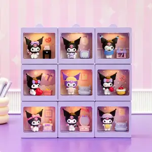 Фигурка-сюрприз POP TOP KUROMI – ПРАЗДНИЧНОЕ НАСТРОЕНИЕ (свет, в асс.) (25WH-001)
