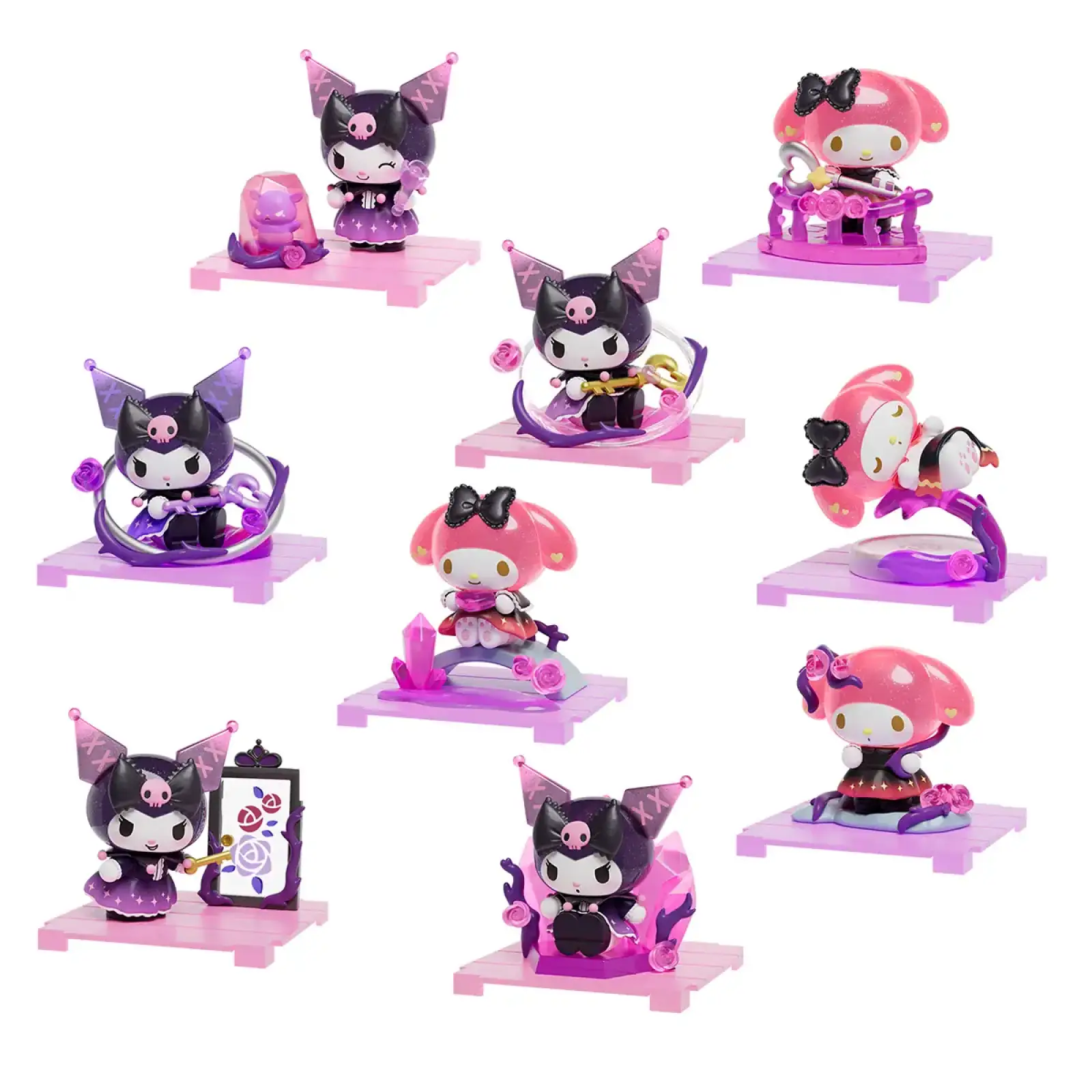 Фігурка-сюрприз POP TOP KUROMI & MY MELODY – КВІТКОВА ТАЄМНИЦЯ (в ас.) (25WH-003)