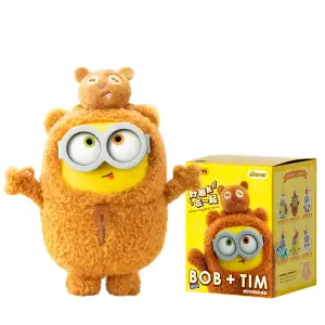 Колекційна м'яка іграшка з кільцем РOP TOP 52Toys серії "Bob & Tim" - ПОСІПАКИ (у дисп., в ас.) Pop Top (25ZB301XHRTJ001)