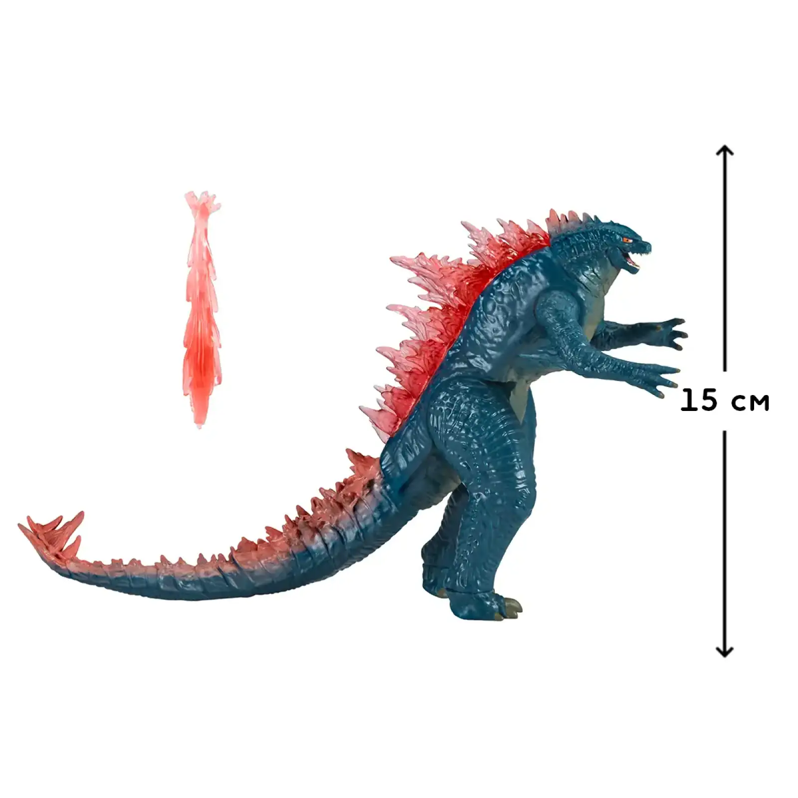Фігурка GODZILLA X KONG – ҐОДЗІЛЛА ПІСЛЯ ЕВОЛЮЦІЇ З ПРОМЕНЕМ (15 cm) Godzilla vs. Kong (35202)
