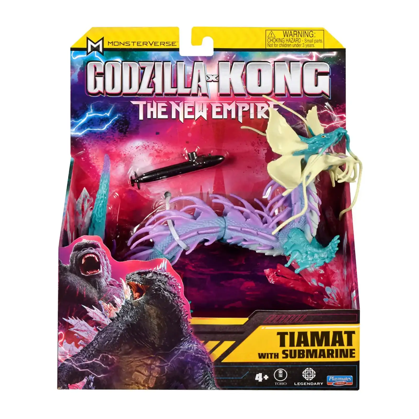 Фигурка GODZILLA VS. KONG - ТИАМАТ С ПОДВОДНОЙ ЛОДКОЙ (35214)