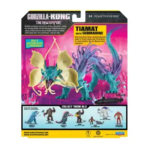 Фигурка GODZILLA VS. KONG - ТИАМАТ С ПОДВОДНОЙ ЛОДКОЙ (35214)