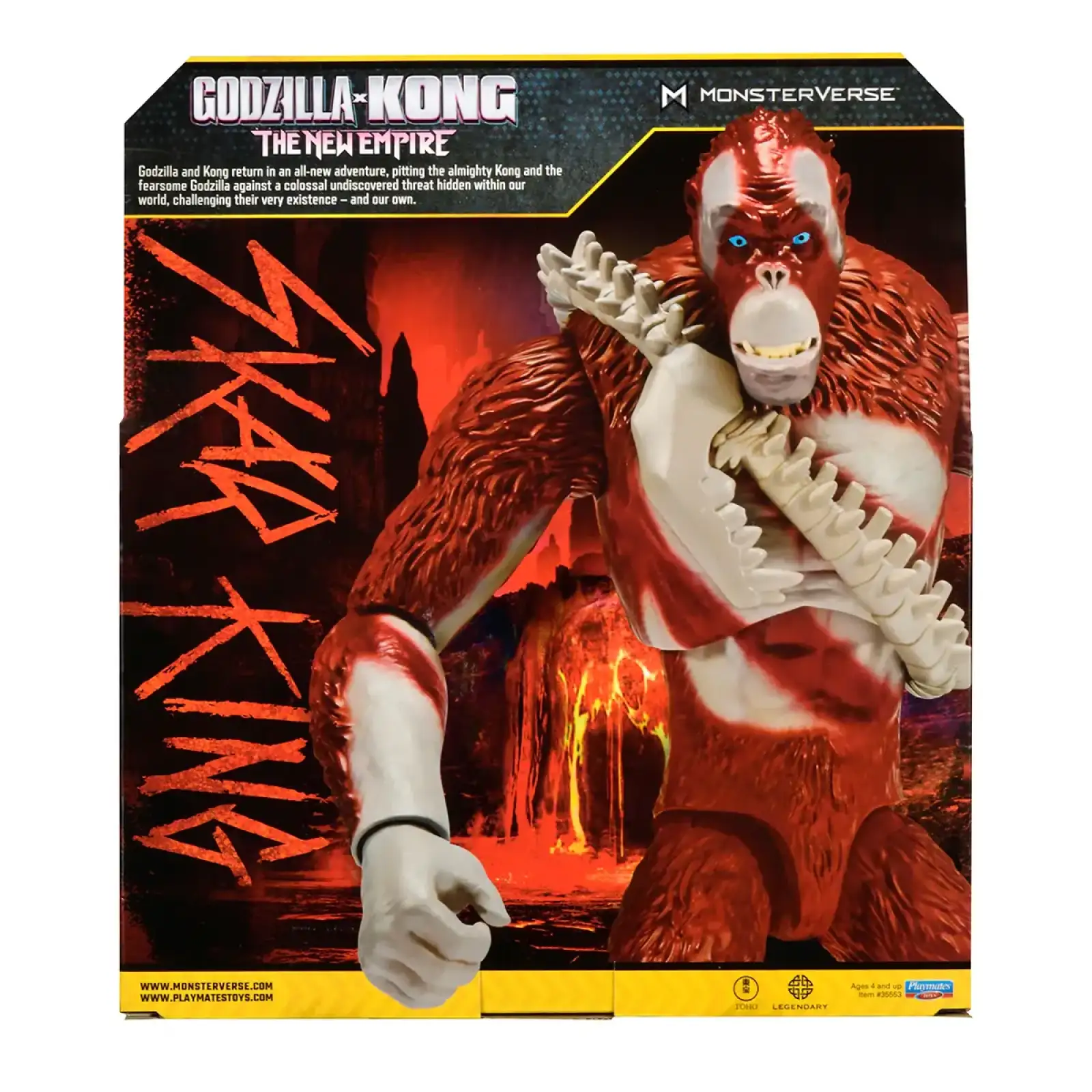 Фігурка GODZILLA VS. KONG – СКАР КІНГ ГІГАНТ (28 сm) (35553)