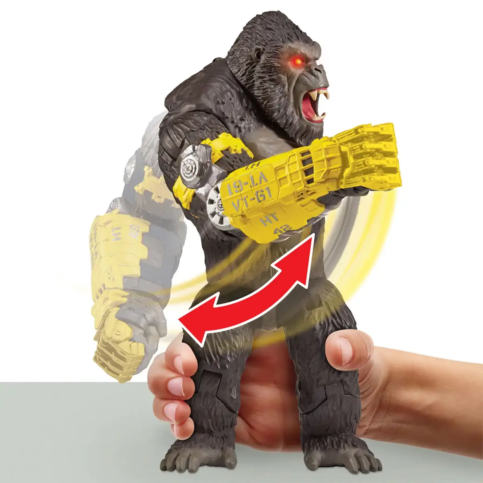Фігурка GODZILLA X KONG – МЕГАПОТУЖНИЙ УДАР КОНГА (світло, звук) Godzilla vs. Kong (35585)