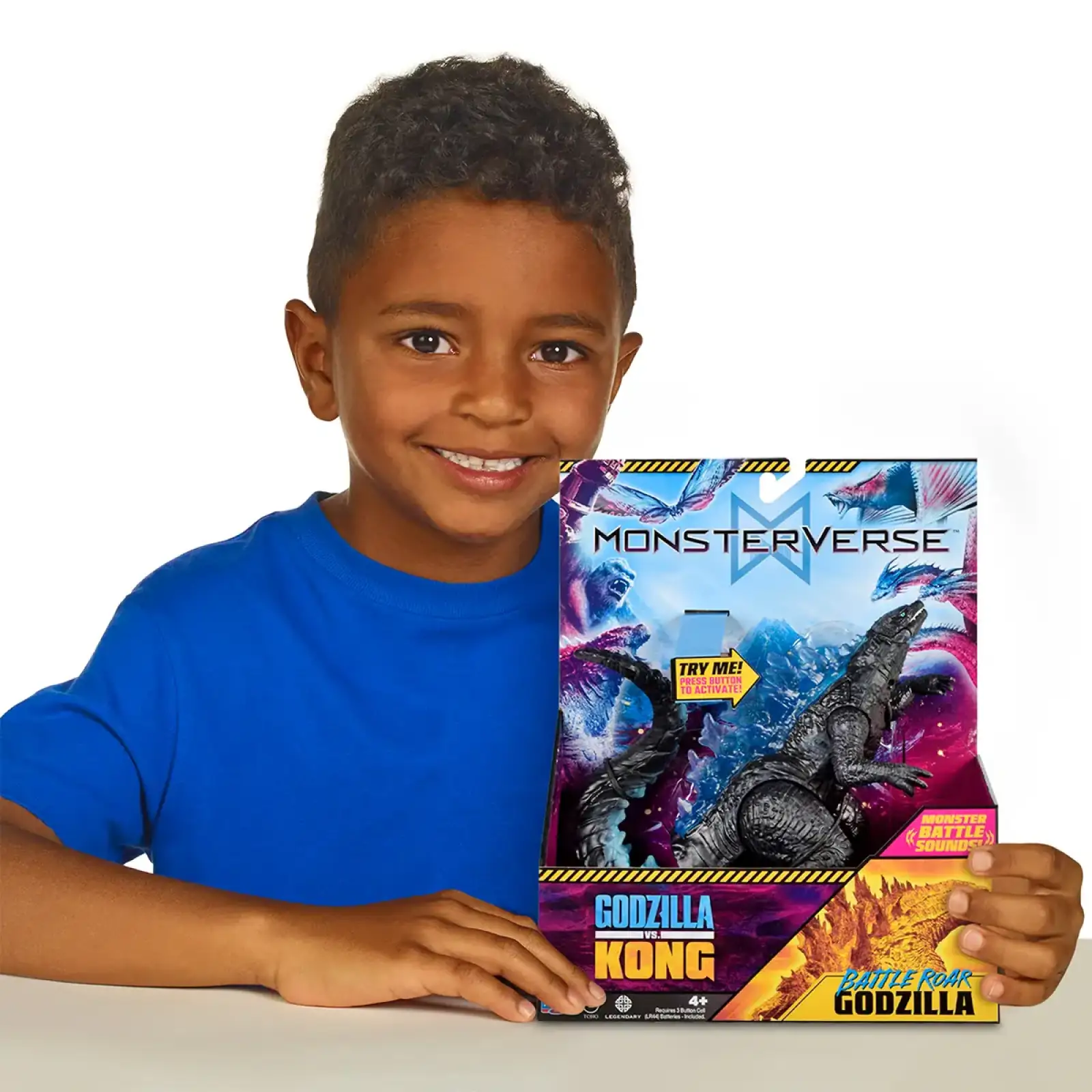 Фігурка GODZILLA VS. KONG S2 – ҐОДЗІЛЛА ГОТОВИЙ ДО БОЮ (18 см, звук) (35756N)