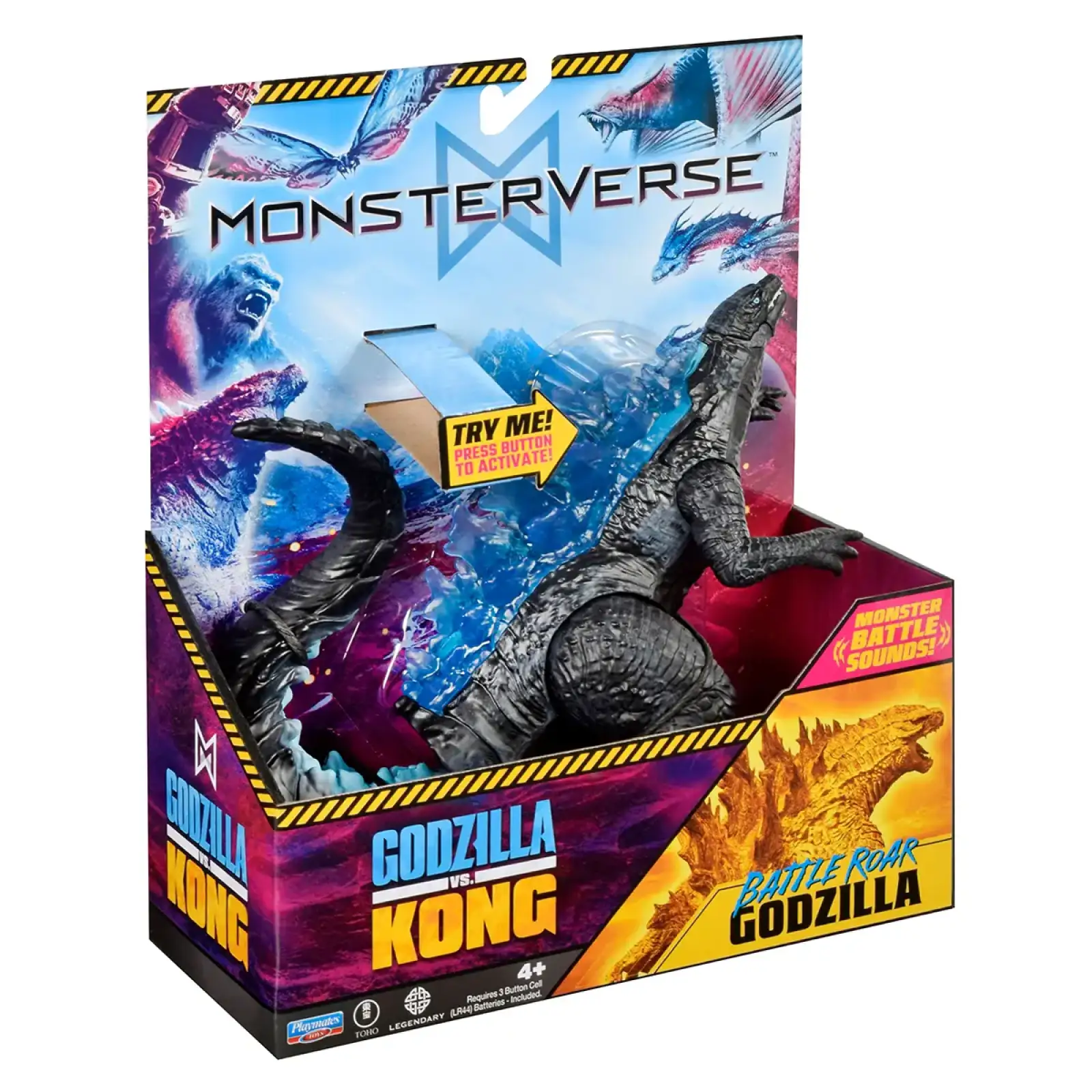 Фігурка GODZILLA VS. KONG S2 – ҐОДЗІЛЛА ГОТОВИЙ ДО БОЮ (18 см, звук) (35756N)