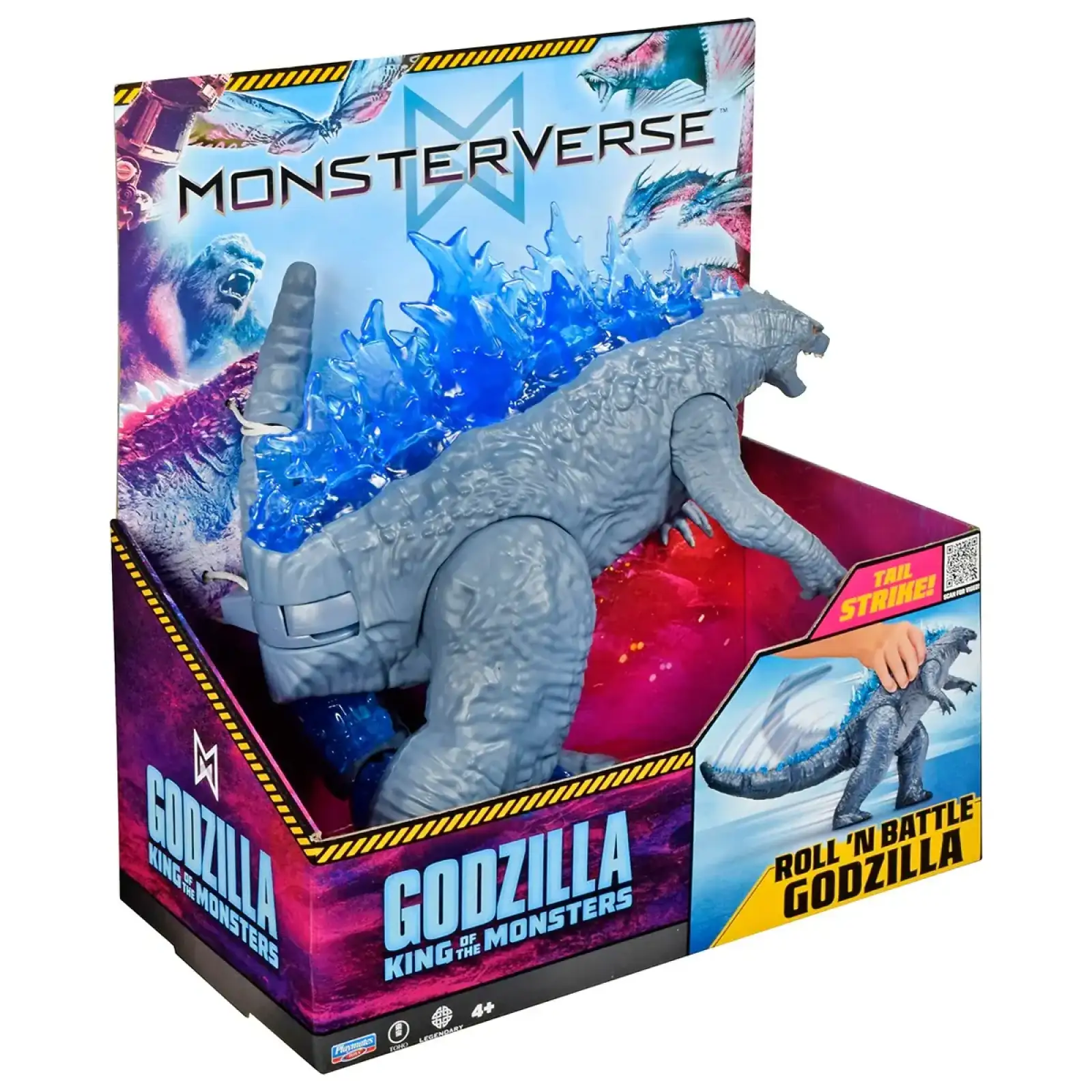 Фигурка GODZILLA VS. KONG – ГОДЗИЛЛА ГИГАНТ ГОТОВА К БОЮ (28 см) (35921N)