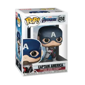 Игровая фигурка FUNKO POP! cерии "Мстители: Финал" - КАПИТАН АМЕРИКА В БЕЛОМ КОСТЮМЕ (36661)