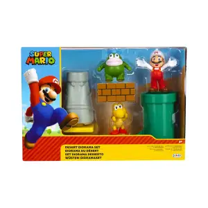 Игровой набор с фигурками SUPER MARIO - БЕСКОНЕЧНАЯ ПУСТЫНЯ (с аксессуарами) (40617i)