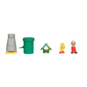 Игровой набор с фигурками SUPER MARIO - БЕСКОНЕЧНАЯ ПУСТЫНЯ (с аксессуарами) (40617i)
