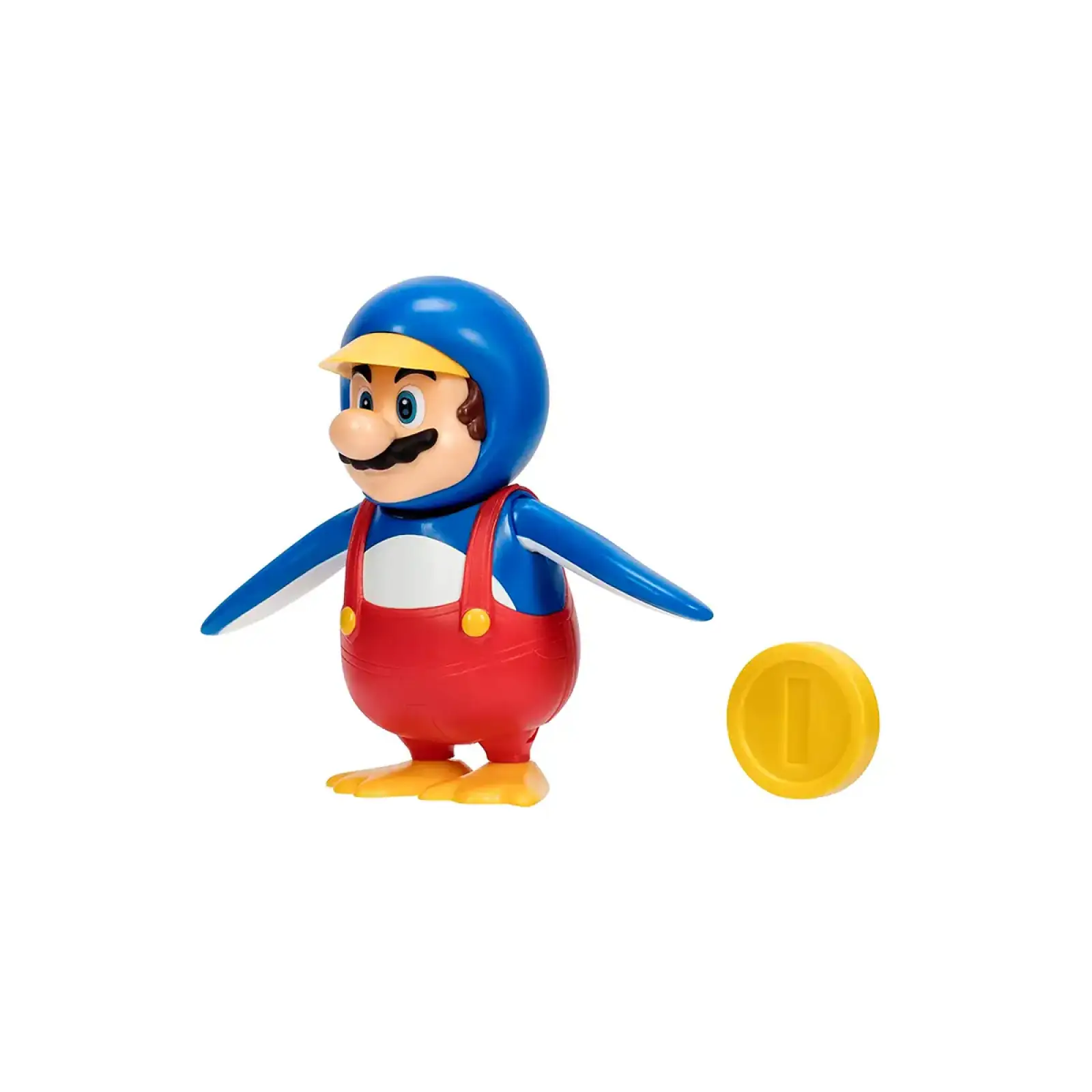 Игровая фигурка с артикуляцией SUPER MARIO - МАРИО-ПИНГВИН (10 cm, с аксессуаром) (40824i)
