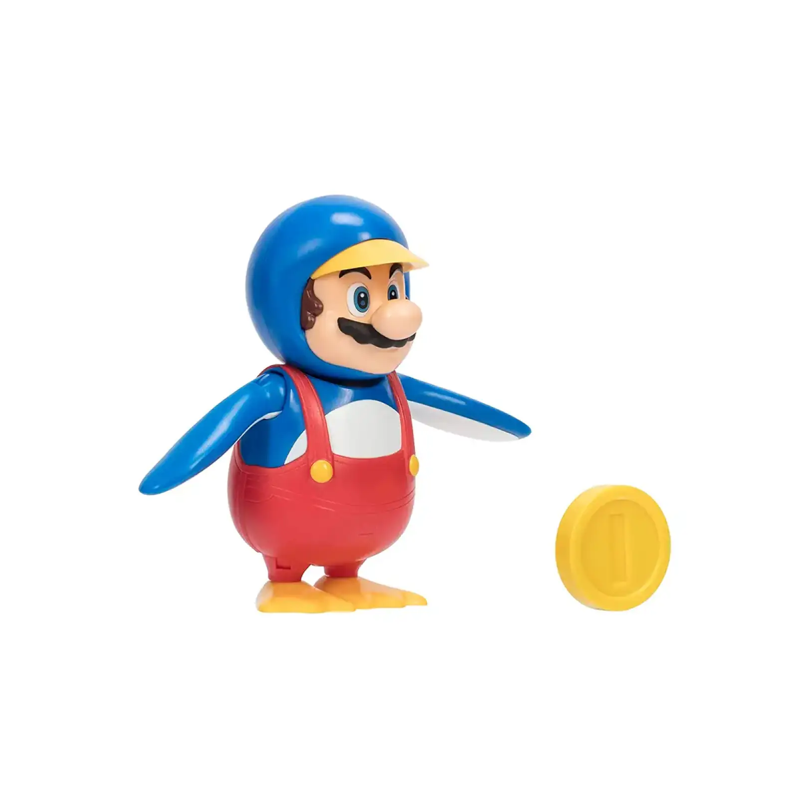 Игровая фигурка с артикуляцией SUPER MARIO - МАРИО-ПИНГВИН (10 cm, с аксессуаром) (40824i)