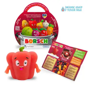 Стретч-іграшка у вигляді овочу – BORSCH (у диспл.) (41/CN23)