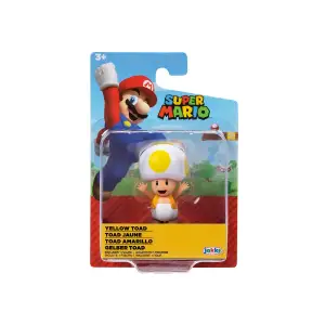 Игровая фигурка с артикуляцией SUPER MARIO - ЖЕЛТЫЙ ТОАД (6 cm) (41291i-GEN)