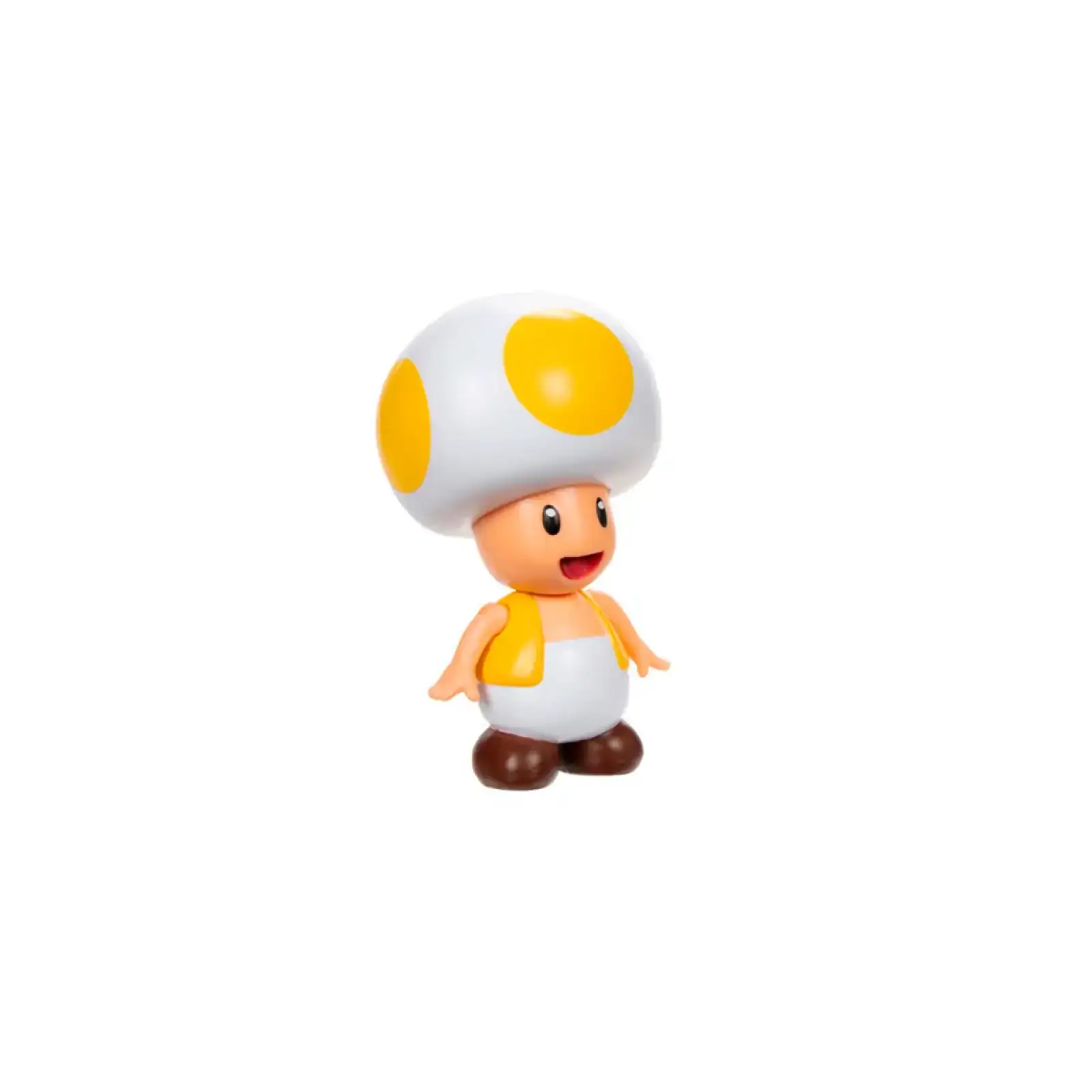 Игровая фигурка с артикуляцией SUPER MARIO - ЖЕЛТЫЙ ТОАД (6 cm) (41291i-GEN)