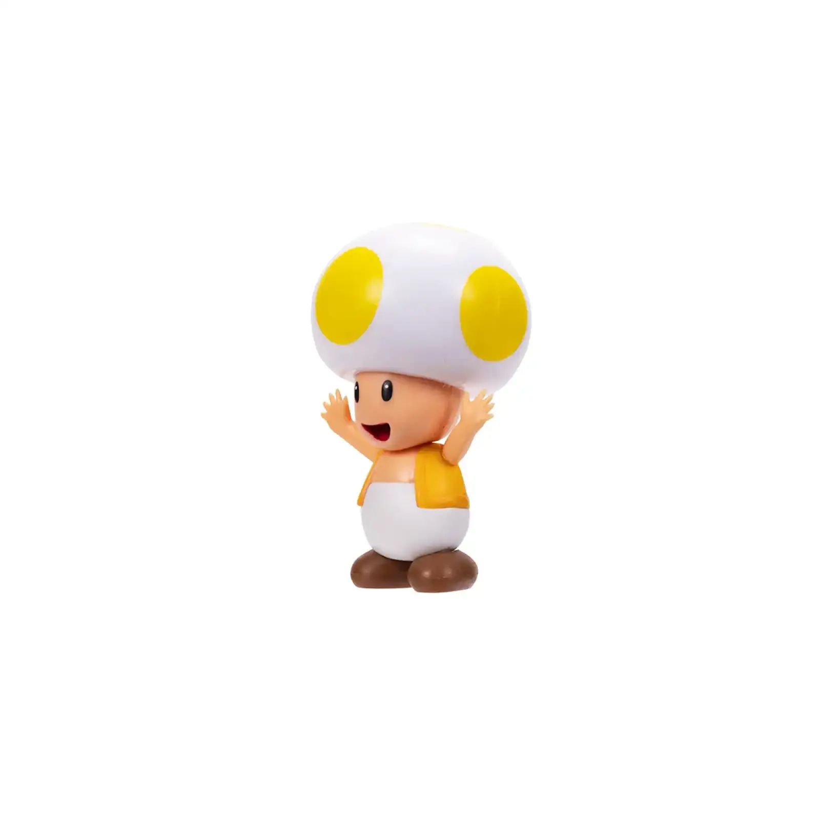 Игровая фигурка с артикуляцией SUPER MARIO - ЖЕЛТЫЙ ТОАД (6 cm) (41291i-GEN)