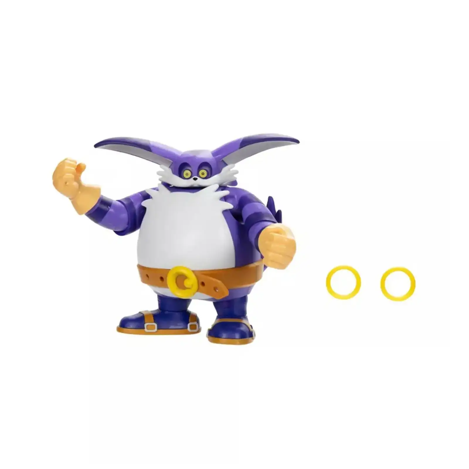 Ігрова фігурка з артикуляцією SONIC THE HEDGEHOG - МОДЕРН КІТ БІГ (10 cm, з аксес.) (41680i-GEN)
