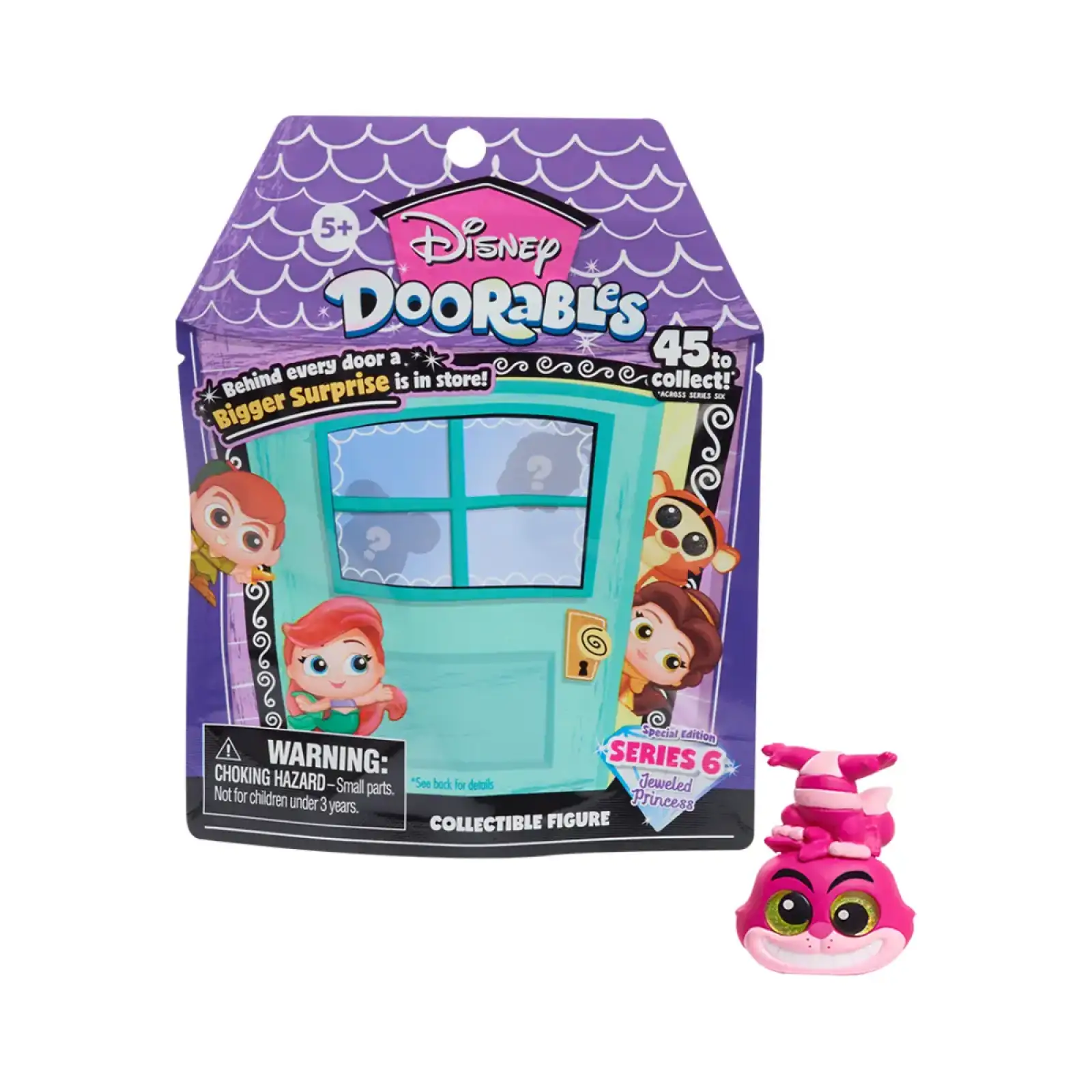 Колекційна фігурка-сюрприз DISNEY DOORABLES S6 - ЧАРІВНІ ГЕРОЇ (в диспл.) (44579)