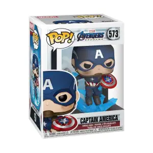Ігрова фігурка FUNKO POP! cерії "Месники: Фінал" - КАПІТАН АМЕРИКА З МЙОЛЬНІРОМ (45137)