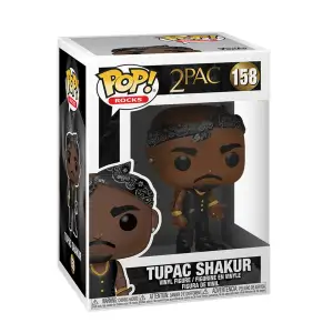 Игровая фигурка FUNKO POP! серии "Rocks" - ТУПАК ШАКУР С БОНДАНОЙ (45432)