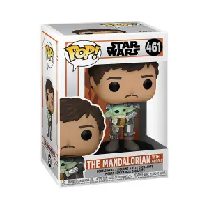 Игровая фигурка FUNKO POP! cерии "Мандалорец" - МАНДАЛОРЕЦ С ГРОГУ (54525)