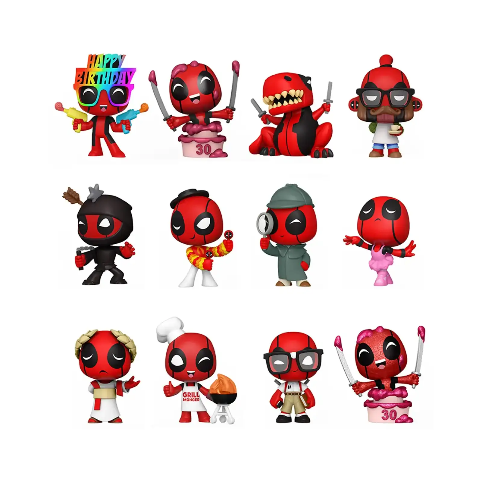 Игровая фигурка FUNKO MYSTERY MINIS – ДЭДПУЛ (в ассорт., в диспл.) (55210)