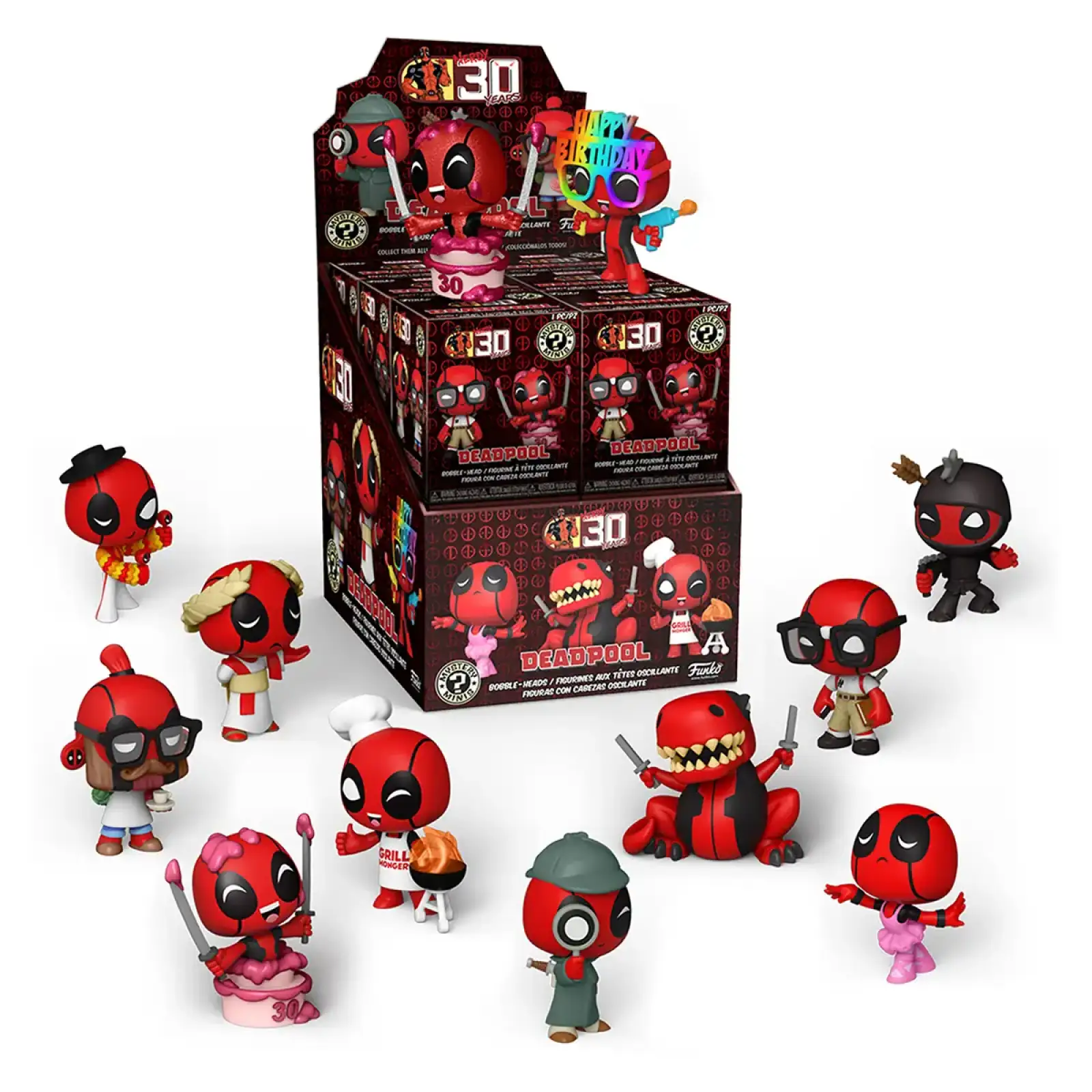 Игровая фигурка FUNKO MYSTERY MINIS – ДЭДПУЛ (в ассорт., в диспл.) (55210)