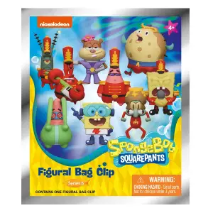 Игровая фигурка на клипсе MONOGRAM серии "Nickelodeon" - S6 ГУБКА БОБ (в асс.) (63345)