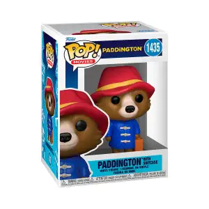 Игровая фигурка FUNKO POP! серии "Приключения Паддингтона" - ПАДДИНГТОН С ЧЕМОДАНОМ (72357)