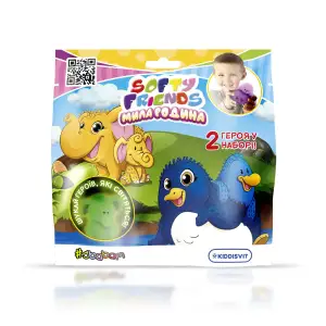 Стретч-игрушка в виде животного серии "Softy friends" – МИЛАЯ СЕМЬЯ (в диспл.) #sbabam (8/SC22)