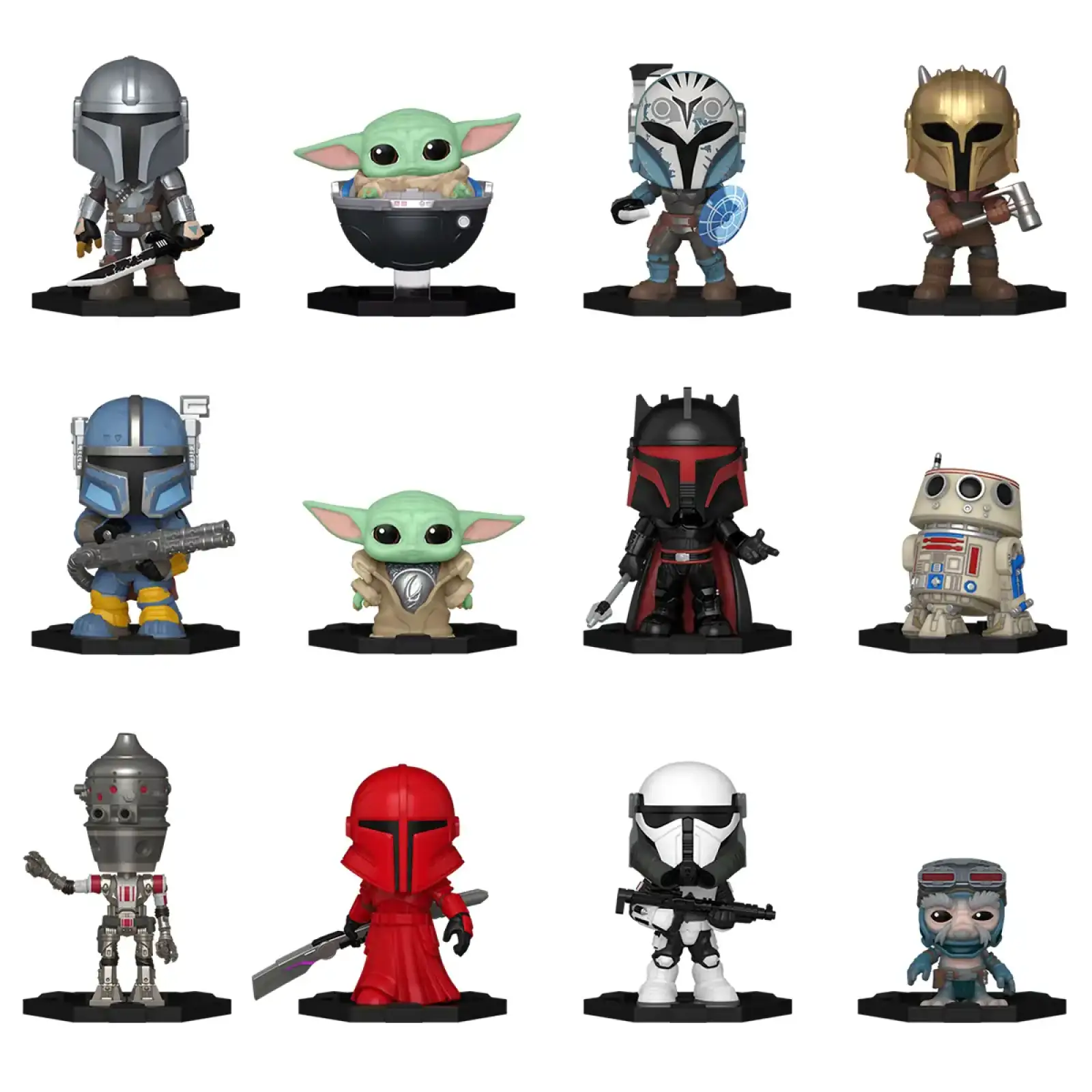 Игровая фигурка FUNKO MYSTERY MINIS - МАНДАЛОРЕЦ S2 (в асс., в диспл.) (81366)