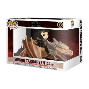 Ігрова фігурка FUNKO POP! Rides серії "Дім Дракона" S4 - ЕЙҐОН ТАРҐАРІЄН І СОНЦЕЖАР (83460)