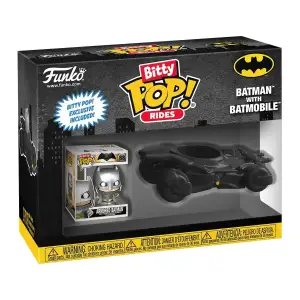 Набор фигурок BITTY POP! Ride серии "DC" - БЭТМЕН И БЭТМОБИЛЬ Funko (83621)