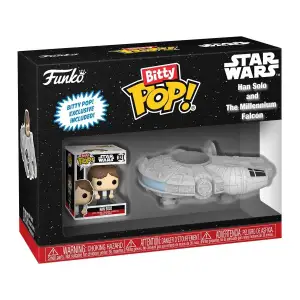 Набор фигурок BITTY POP! Ride серии "Звездные войны" - ХАН СОЛО И ТЫСЯЧЕЛЕТНИЙ СОКОЛ Funko (83623)
