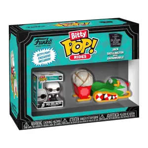 Набор фигурок BITTY POP! Ride серии "Кошмар перед Рождеством" - ДЖЕК СКЕЛЛИНГТОН И СНЕГОХОД Funko (83624)
